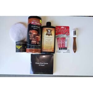 Shoe Cleaning Kit Leather Care Bundle